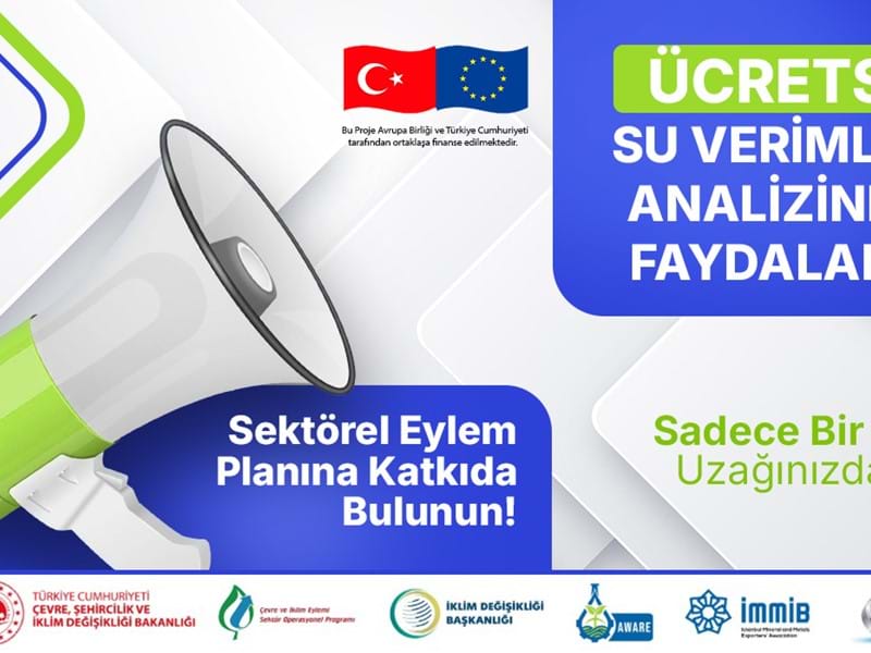 Ücretsiz Su Verimliliği Analizinden Faydalanmak İçin Son Fırsat!