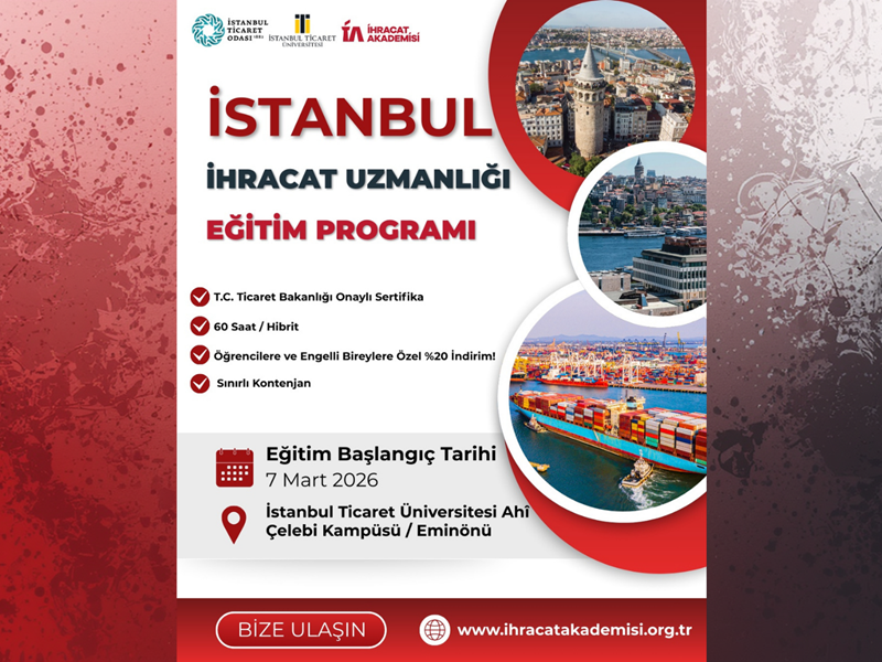 İhracat Akademisi - İstanbul İhracat Uzmanlığı Programı