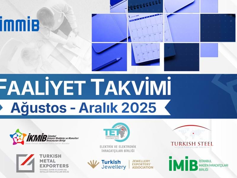 İMMİB Planlanan Faaliyetler-Ağustos/Aralık 2025